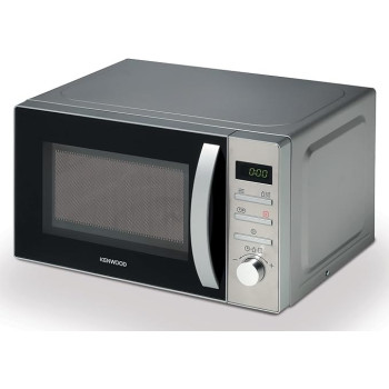Kenwood 22L Microwave Oven With Digital Display, Defrost Function, Stainless Steel, 95 Minutes Timer, Clock Function 700W MWM22000Bk - Black And Silver