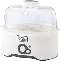 Black+Decker Portable Egg Cooker Having Alarm Indicator, ‎3 Kilograms