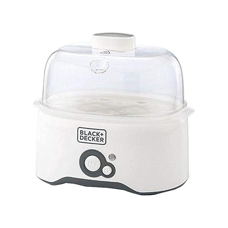 Black+Decker Portable Egg Cooker Having Alarm Indicator, 3 Kilograms