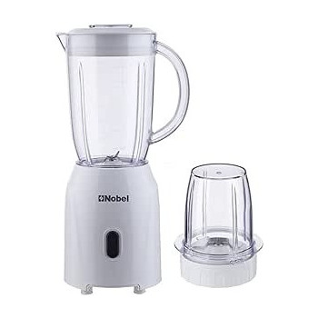 NOBEL Blender White 1.2 Litres 300W Stainless Steel Blade NB111L