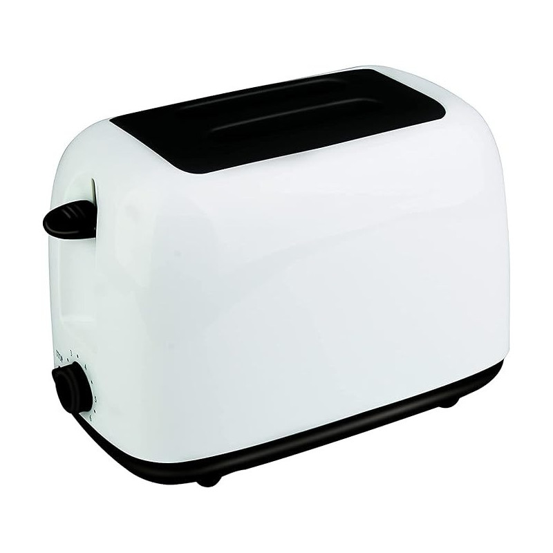 Khind Bread Toaster - 2 Slice Toaster With 6 Browning Settings, Removable Crumb Tray, Anti-Dust Cover - Sleek Design, 750W Power - Perfect For Breakfast, BT808