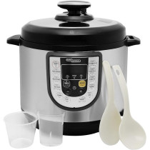 Electric Pressure Cooker, Silver Colour