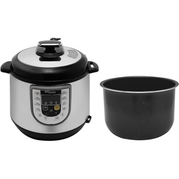 Electric Pressure Cooker, Silver Colour