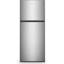 Hisense 488 Liter Refrigerator Double Door Top Mount, Silver Model RT488N4ASU