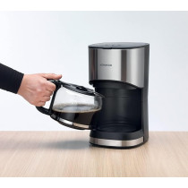Kenwood Coffee Machine Up To 12 Cup Coffee Maker For Drip Coffee And Americano 900W 40 Min Auto Shut Off, Black, Silver Colour