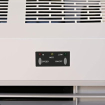 Super General Metal Air Curtain, White Colour, ‎240 Volts