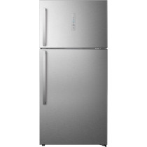 Hisense RT649N4ASU Top Mount Refrigerator With Digital Display Control, Multi Air Flow, Twist Ice maker, Tampered Glass Shelves, No Frost