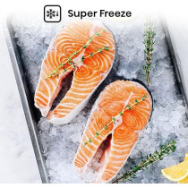 Hisense RT649N4ASU Top Mount Refrigerator With Digital Display Control, Multi Air Flow, Twist Ice maker, Tampered Glass Shelves, No Frost