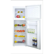 Elekta 132L Refrigerator With Lock And Key, Inside Condenser, Silver Colour, EFR-175SMKR