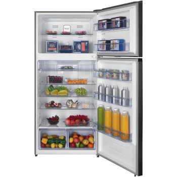 Hisense RT3N635NAD4 Top Mount Refrigerator, Gross Capacity 830 LTR, Freezer Fridge, Precise Electronic Control, Big Capacity, Total No Frost, Silver, 1 Year Full & 10 Years Compressor Warranty
