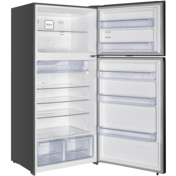 Hisense RT3N635NAD4 Top Mount Refrigerator, Gross Capacity 830 LTR, Freezer Fridge, Precise Electronic Control, Big Capacity, Total No Frost, Silver, 1 Year Full & 10 Years Compressor Warranty