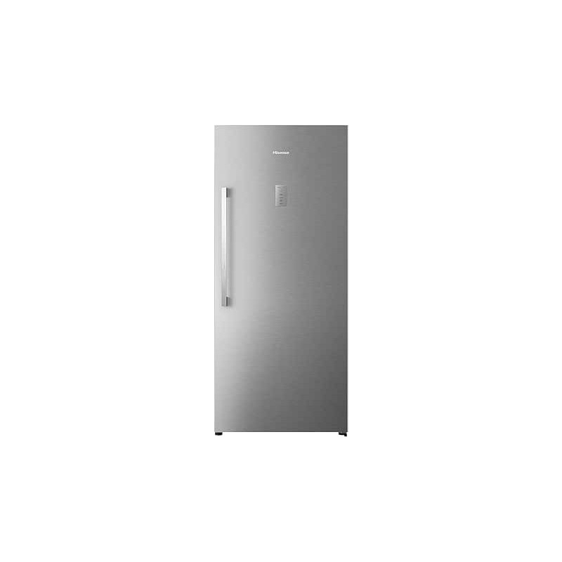 Hisense Freestanding Upright 592L Freezer, FV769N4ASUD, Super Freeze, Total No Frost, Touch Electronic Control, Silver Colour With 1 Year Full & 5 Years Compressor Warranty