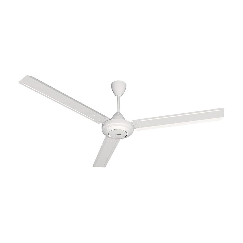 Khind CF560E Ceiling Fan With 3 Metal Blades, 56-Inch Blade Size, White - Colour