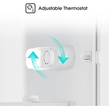 Hisense Single Door Refrigerator 122 Liter, Silver Colour