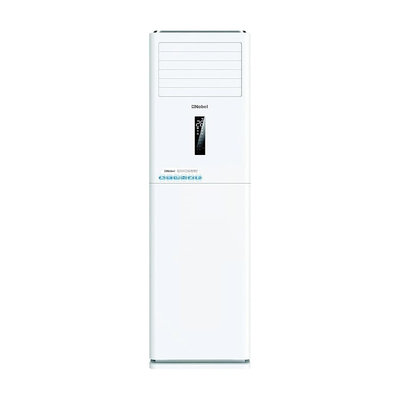 Nobel Floor Standing AC, White Colour, 36000 BTU T3 Rotary R410A With Pipe NFA36T3