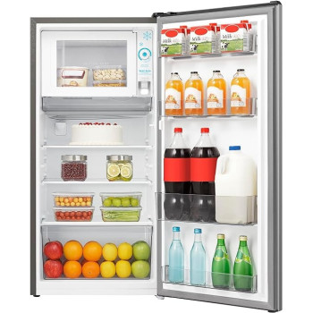 Hisense 198 Liter Single Door Refrigerator, Silver Colour Model - RR198NS