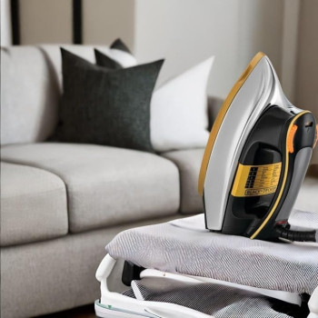 Black+Decker 1200W Heavy Weight Dry Iron, Black Colour, F550-B5