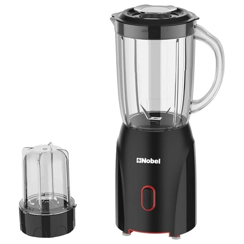 Nobel Blender Black 600ML 200W Stainless Steel Blade Nb110L