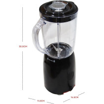 Nobel Blender Black 600ML 200W Stainless Steel Blade Nb110L