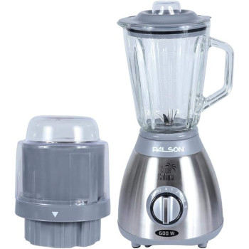 Palson Copacabana Jug Blender, Glass, Silver Colour