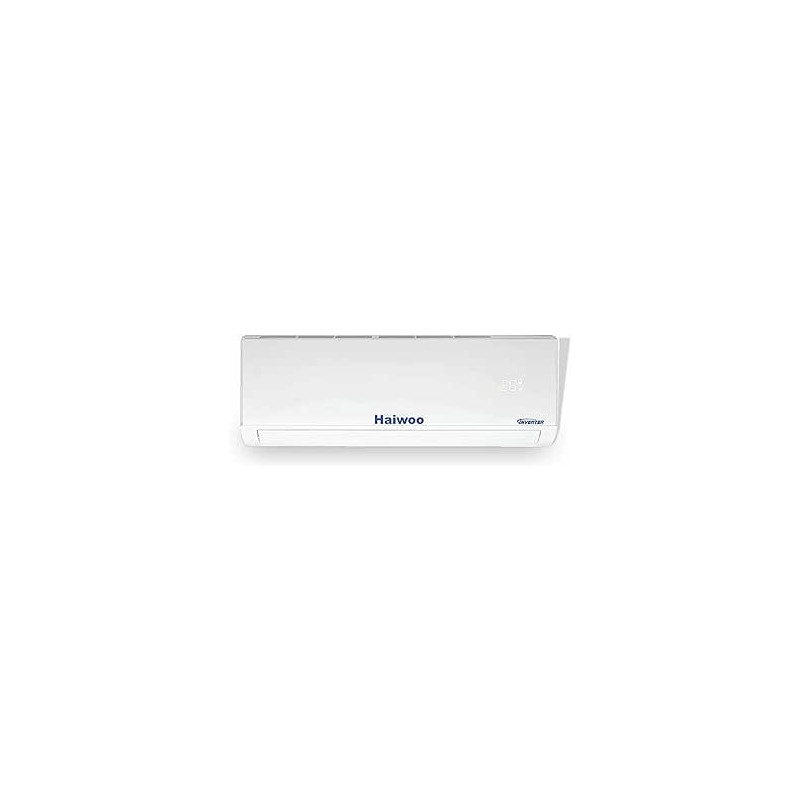 Haiwoo Inverter Split Air Conditioner 1.5 Ton Heat And Cool, Inverter Compressor AC, Led Display, Auto Restart, Model HSAI - 18KTL, White Colour