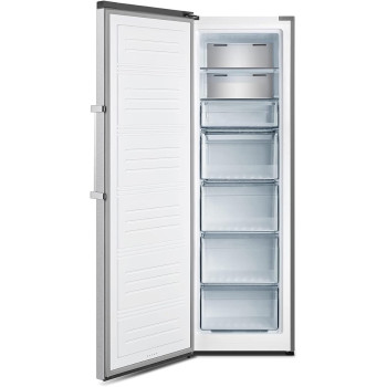 Hisense 356 Liters Upright Freezer, Silver Colour