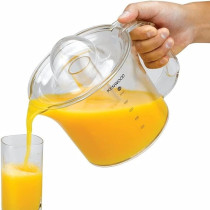 Kenwood Citrus Juicer 40W Juice Extractor With 1L Transparent Juice Jug, Dust Cover, 2 Way Rotation, Cord Storage For Home, Restaurant And Cafeteria JE280A, White Colour