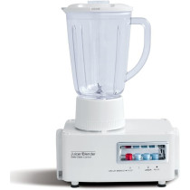 Nobel 4 In 1 Juicer And Food Factory With 1 Litre Capacity And Has Spinner Chopper And Dry Mill 400W 2 Speed - Pulse Grinder, Unbreakable Jar And Anti Slip Feet NJ176G4, White Colour