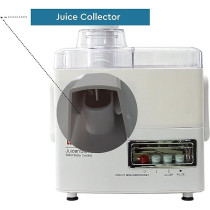 Nobel 4 In 1 Juicer And Food Factory With 1 Litre Capacity And Has Spinner Chopper And Dry Mill 400W 2 Speed - Pulse Grinder, Unbreakable Jar And Anti Slip Feet NJ176G4, White Colour