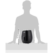 Black+Decker 4.5L Rapid Air Convection Manual Aerofry Airfryer, Black Colour, AF350-B5