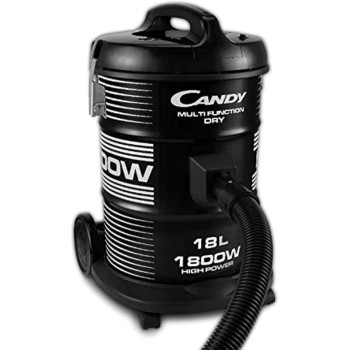Candy 1800W Drum / Tank, Black Colour, Plastic Pipes, 6MTR Cable, Cloth Filter, Metal Tank TDC