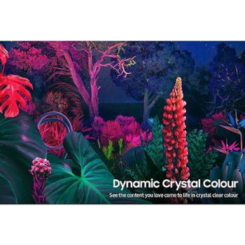 Samsung 65 Inch BU8000 Uhd Crystal 4K Smart TV - Airslim Design With Alexa And Smart TV Streaming Built IN, Boundless Screen And Adjustable Stand