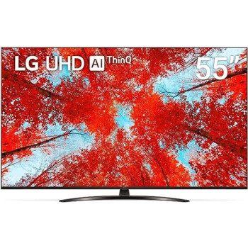 LG 55 Inch TV UQ9100 Series Cinema Screen Design 4K Active HDR Webos Smart AI Thinq - 55UQ91006LC