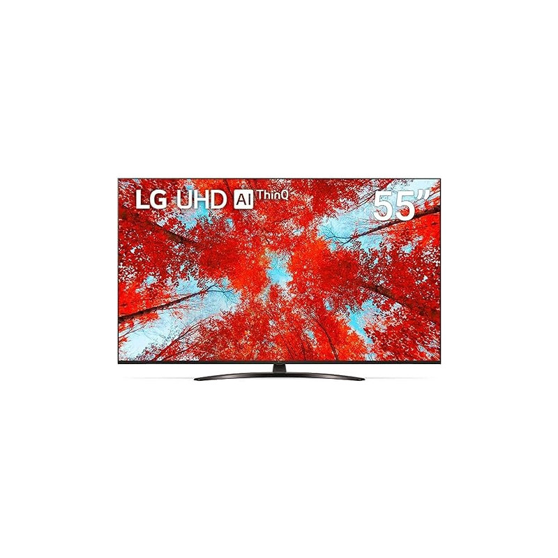 LG 55 Inch TV UQ9100 Series Cinema Screen Design 4K Active HDR Webos Smart AI Thinq - 55UQ91006LC