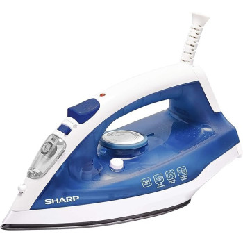 Sharp Vertical Steam Iron 2180W EI - SU11 - B3, Blue And White Colour