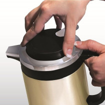 Palson Electric Kettle 1.8 Liter Capacity Stainless Steel 360 Rotatable Base, ‎Gold Colour