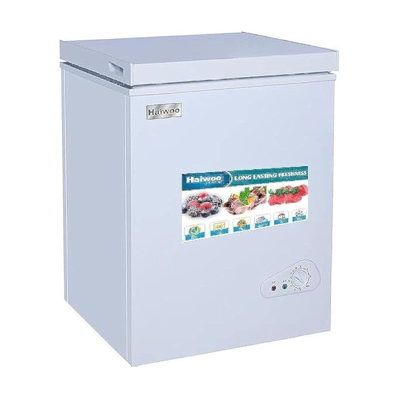 Haiwoo Deep Freezer Storage Basket Chest Freezer Elite Series Aluminium Inner Cabinet, 150L