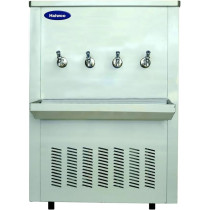 Haiwoo Water Cooler 4 Tap 85 Gallons With Single Filter, Full Stainless Steel Body Taps For Chilled Water With Built - In Cooling Function Model