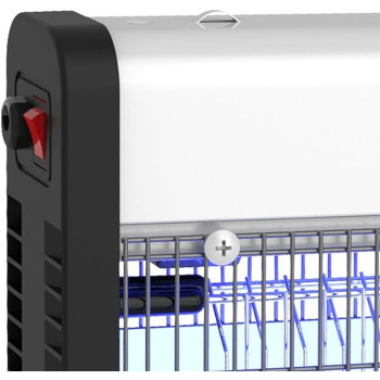 Nobel Ultra Slim Insect Killer Aluminium Alloy Housing Oil Proof Material, 80 SQ