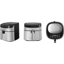 Nobel Digital Air Fryer With 6.5 L Basket And 7.2 L Drawer Capacity Detachable Non-Stick Drawer 1800 W NAF8000D, Black Colour
