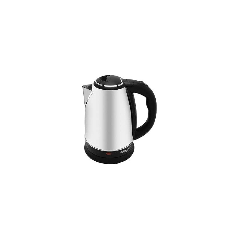 Super General SGK-118-SSW Electric Water Kettle, 1.8 Liter, Stainless Steel, Silver Colour