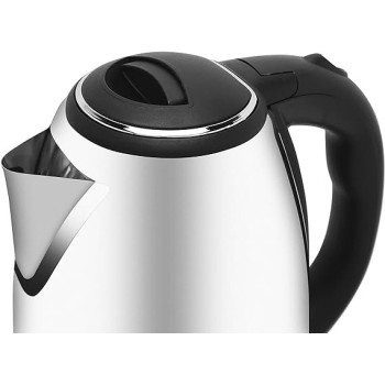 Super General SGK-118-SSW Electric Water Kettle, 1.8 Liter, Stainless Steel, Silver Colour