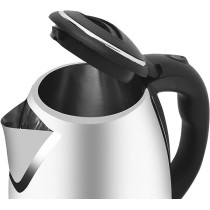 Super General SGK-118-SSW Electric Water Kettle, 1.8 Liter, Stainless Steel, Silver Colour