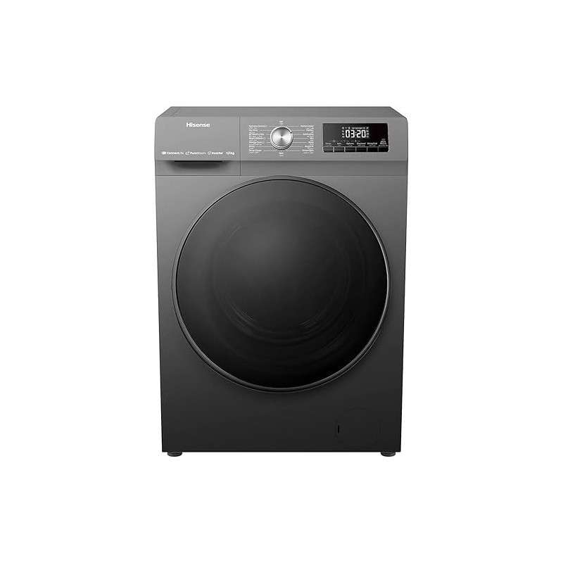 Hisense 9 / 6KG Front Load Washer And Dryer Smart Connectlife With Wifi, 1400RPM Model - WDQA9014EVJMWT