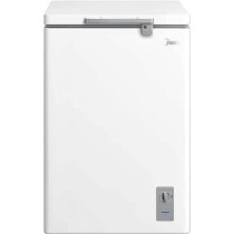 Midea 131 Liters Chest Freezer, Freestanding, White Colour