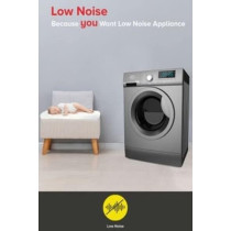Sharp 9KG 1200RPM With Inbuilt Heater Front Loading Fully Automatic Washing Machine, Digital Display 27 Wash Programs, Premium Metallic Grey ES - FE912Dlz - S