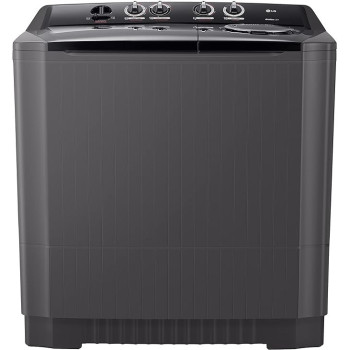 Lg 14 Kg Twin Tub Semi Automatic Washing Machine, Black Colour