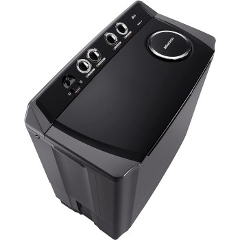 Lg 14 Kg Twin Tub Semi Automatic Washing Machine, Black Colour