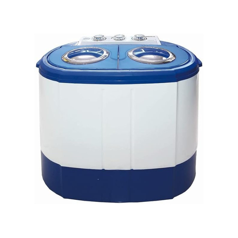 Nobel Twin Tub Semi Auto Washer White 3 Kg Twin Tub Nwm300