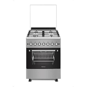 Haiwoo Cooking Range, Free Standing, 4 Gas Burners, Auto Ignition, Full Safety, Grill Function